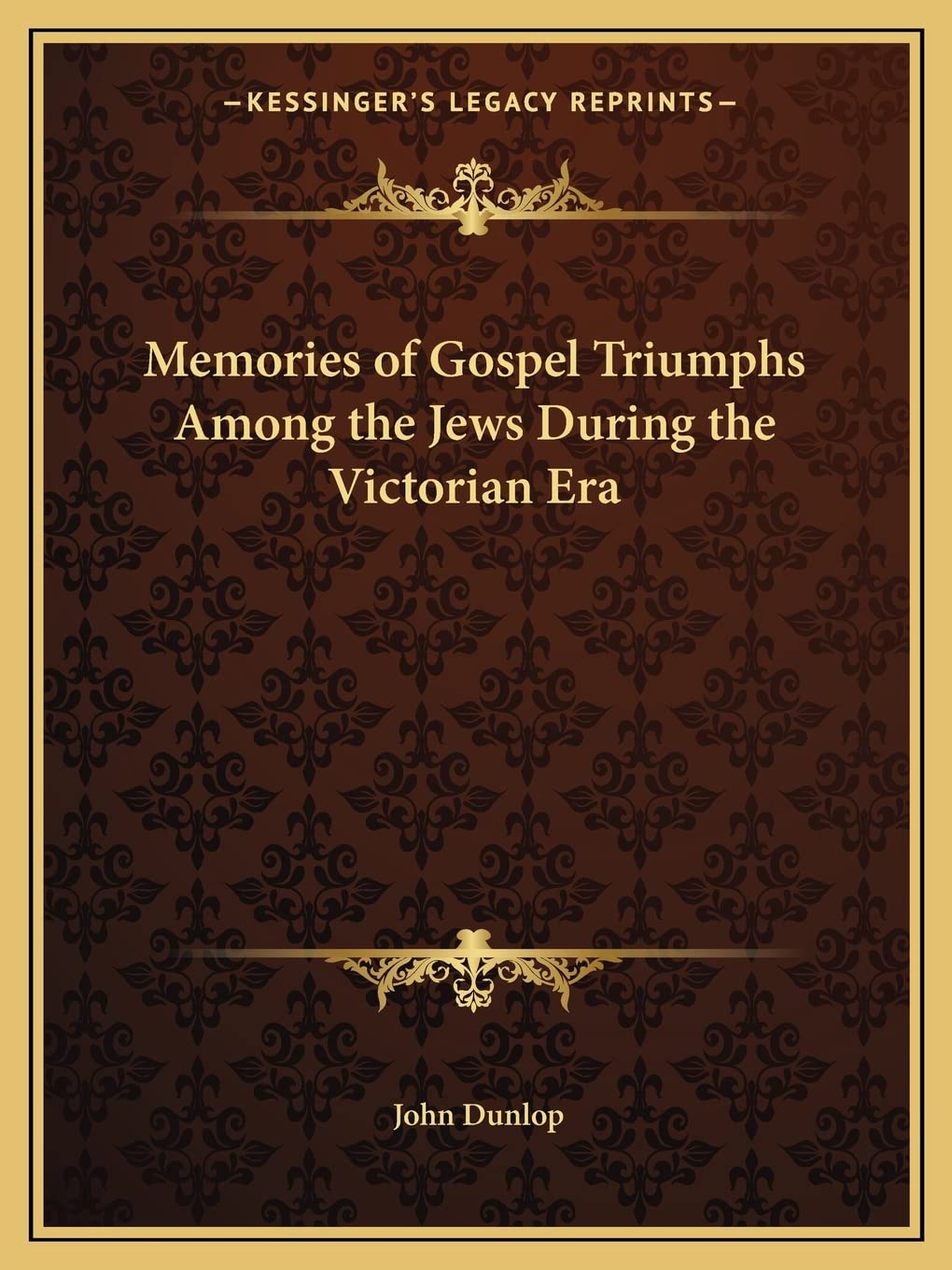 Memories of Gospel Triumphs Among the Jews During the Victorian Era Contemporary literature