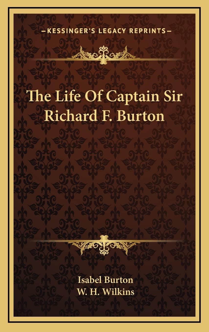 The Life Of Captain Sir Richard F. Burton Contemporary literature