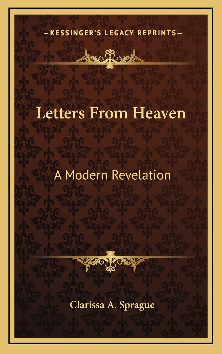 Letters From Heaven: A Modern Revelation Contemporary literature