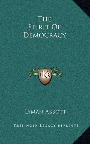 The Spirit Of Democracy book