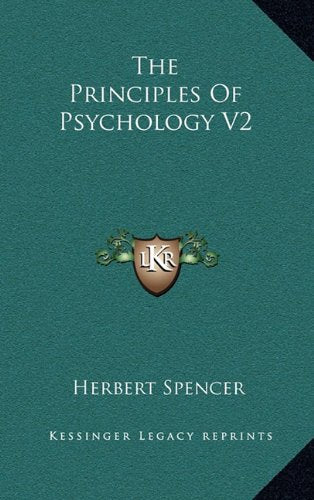 The Principles Of Psychology V2 Contemporary literature