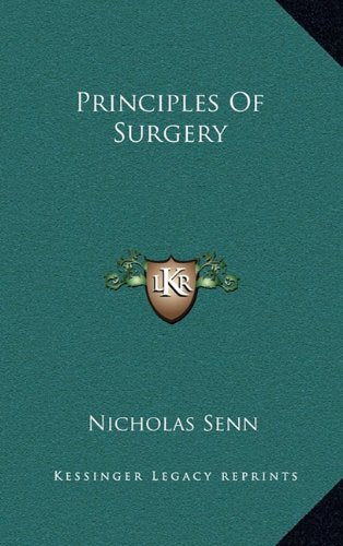 Product Image: Principles Of Surgery