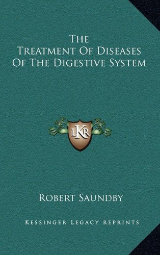 The Treatment Of Diseases Of The Digestive System Contemporary literature