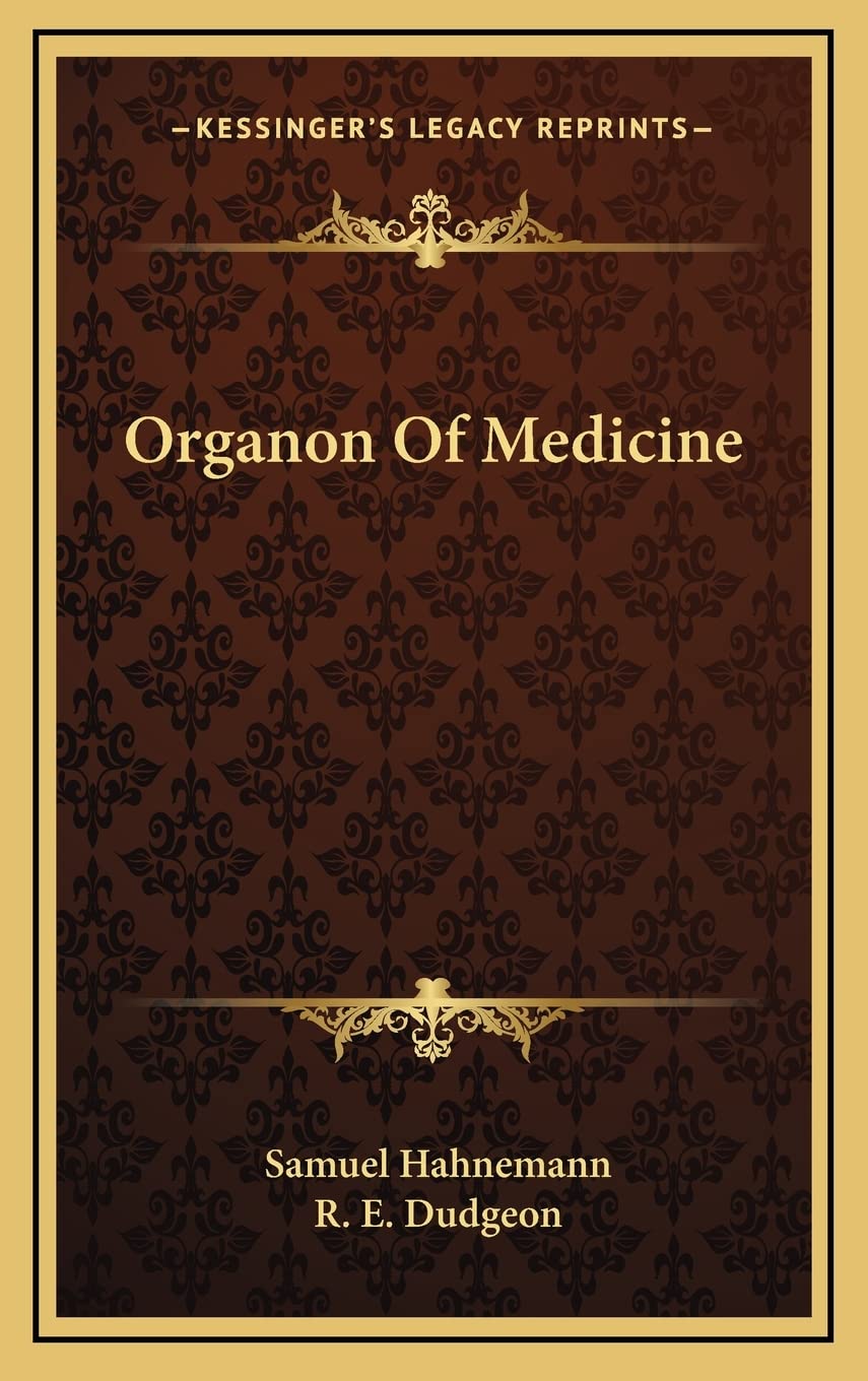 Organon Of Medicine Medicine