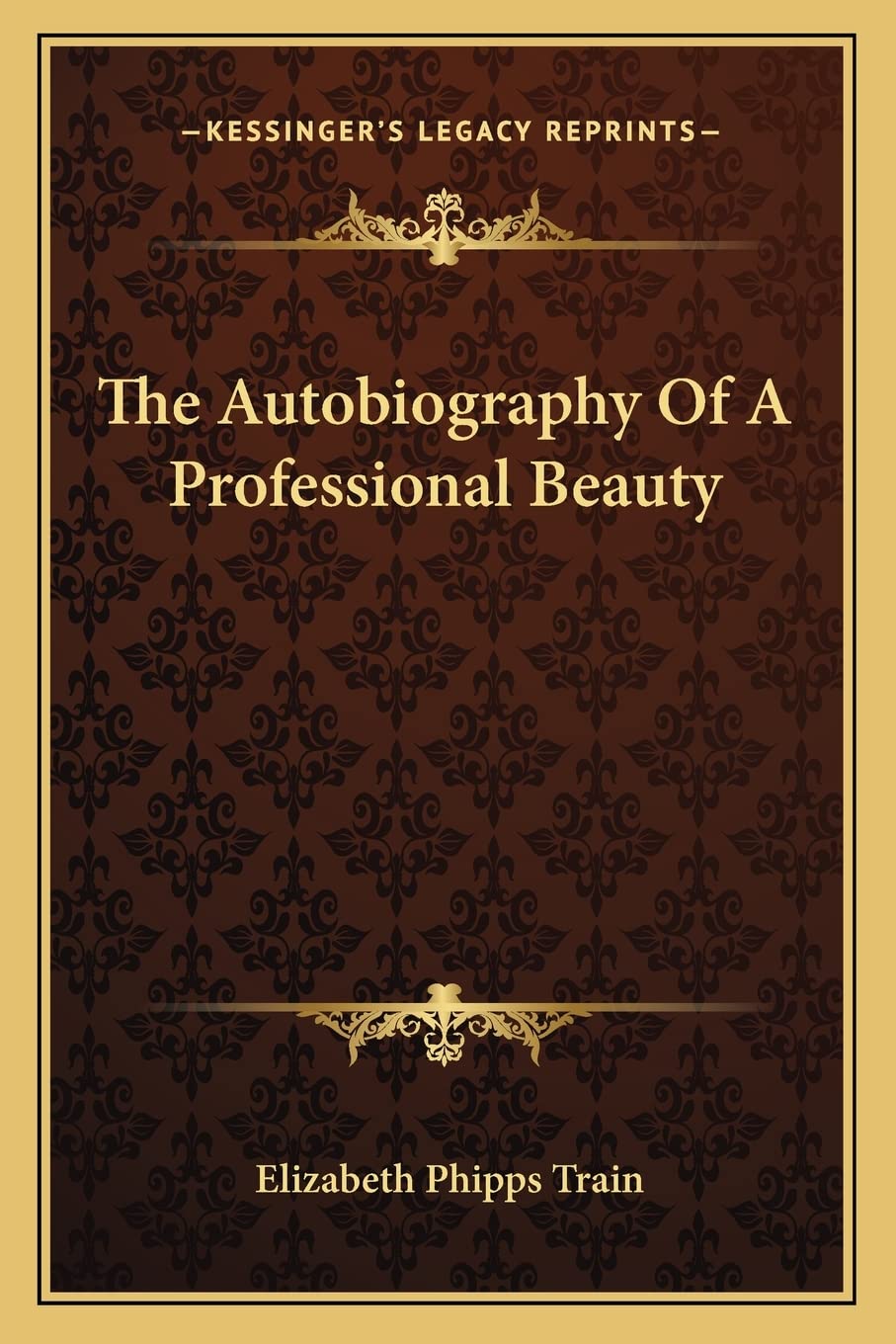 The Autobiography Of A Professional Beauty Contemporary literature