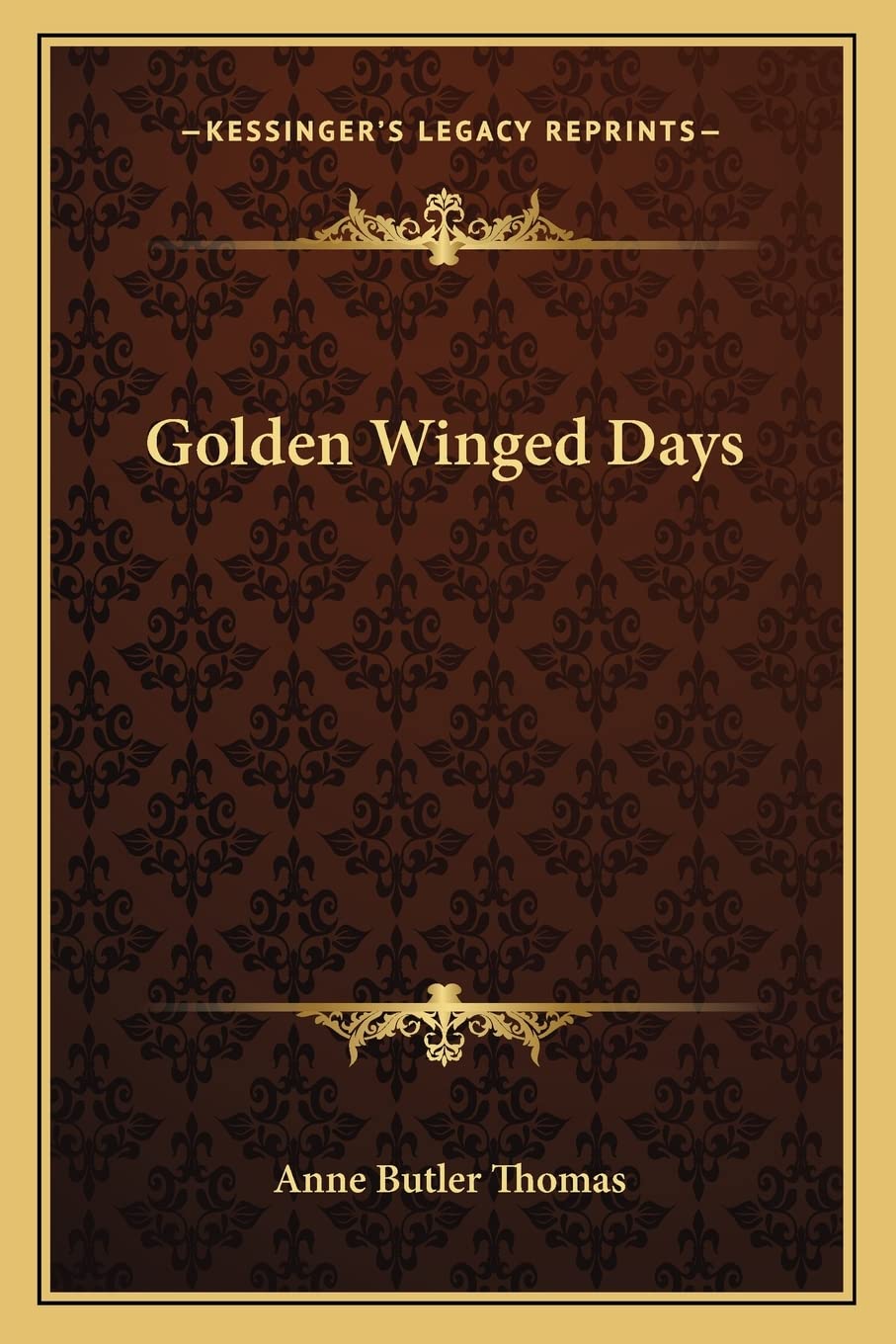 Product Image: Golden Winged Days
