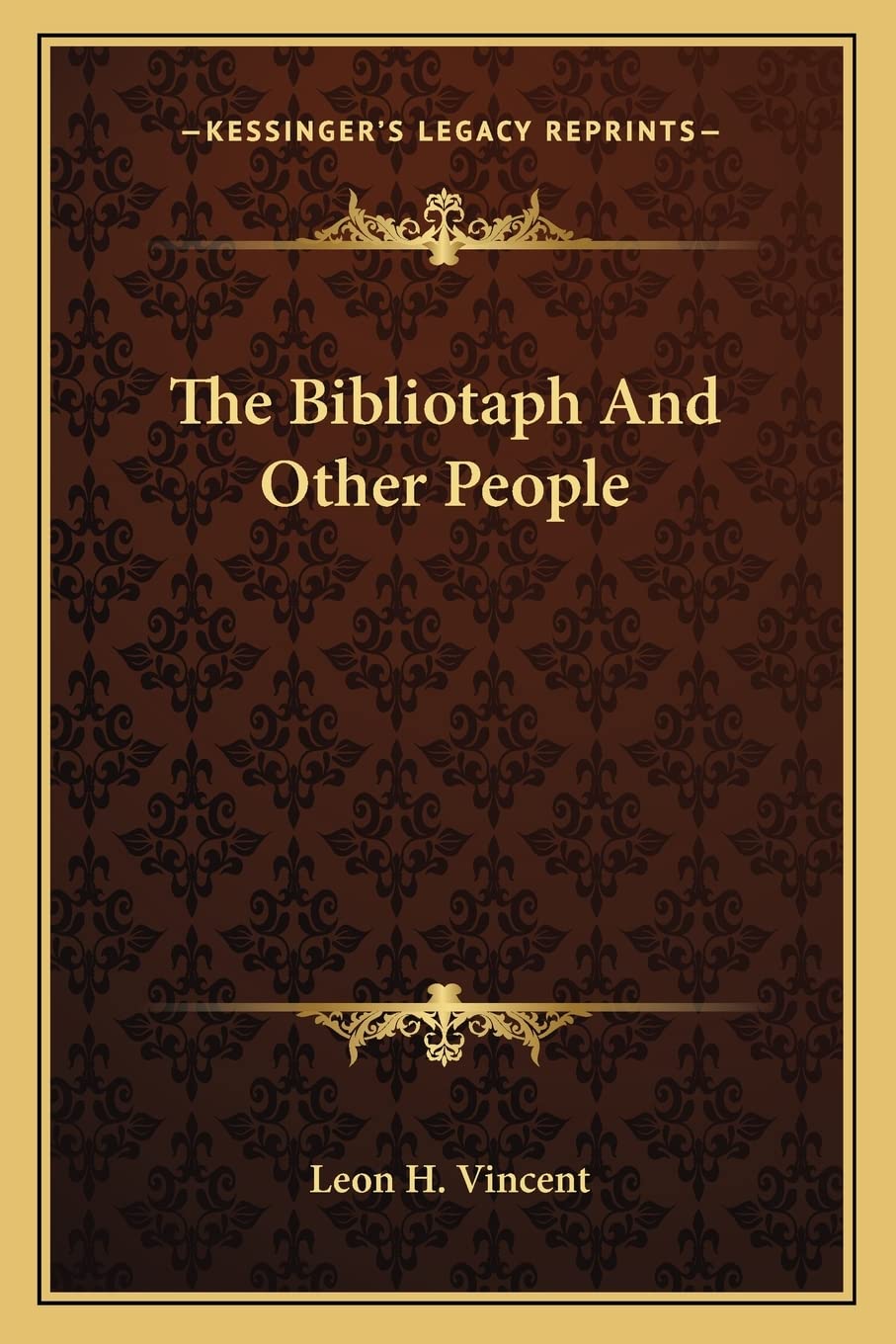 Product Image: The Bibliotaph And Other People