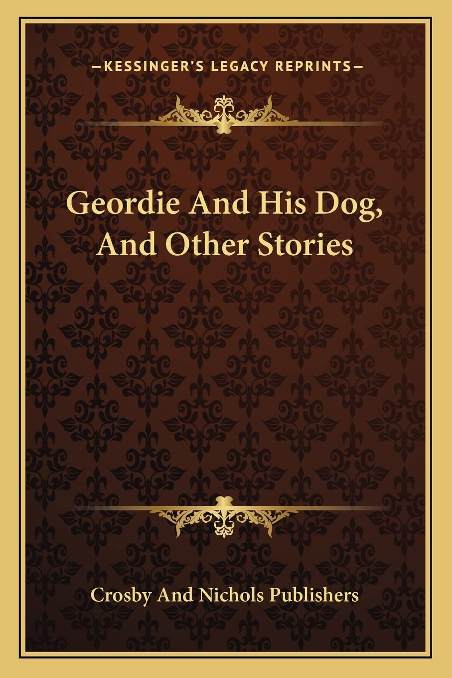 Geordie And His Dog, And Other Stories Contemporary literature