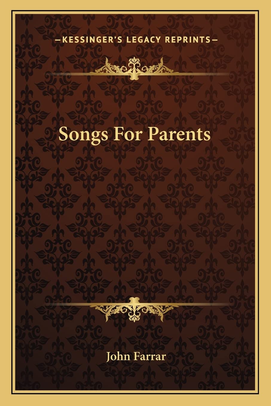 Songs For Parents Contemporary literature