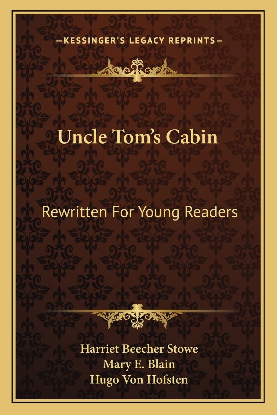 Uncle Tom's Cabin: Rewritten For Young Readers Contemporary literature