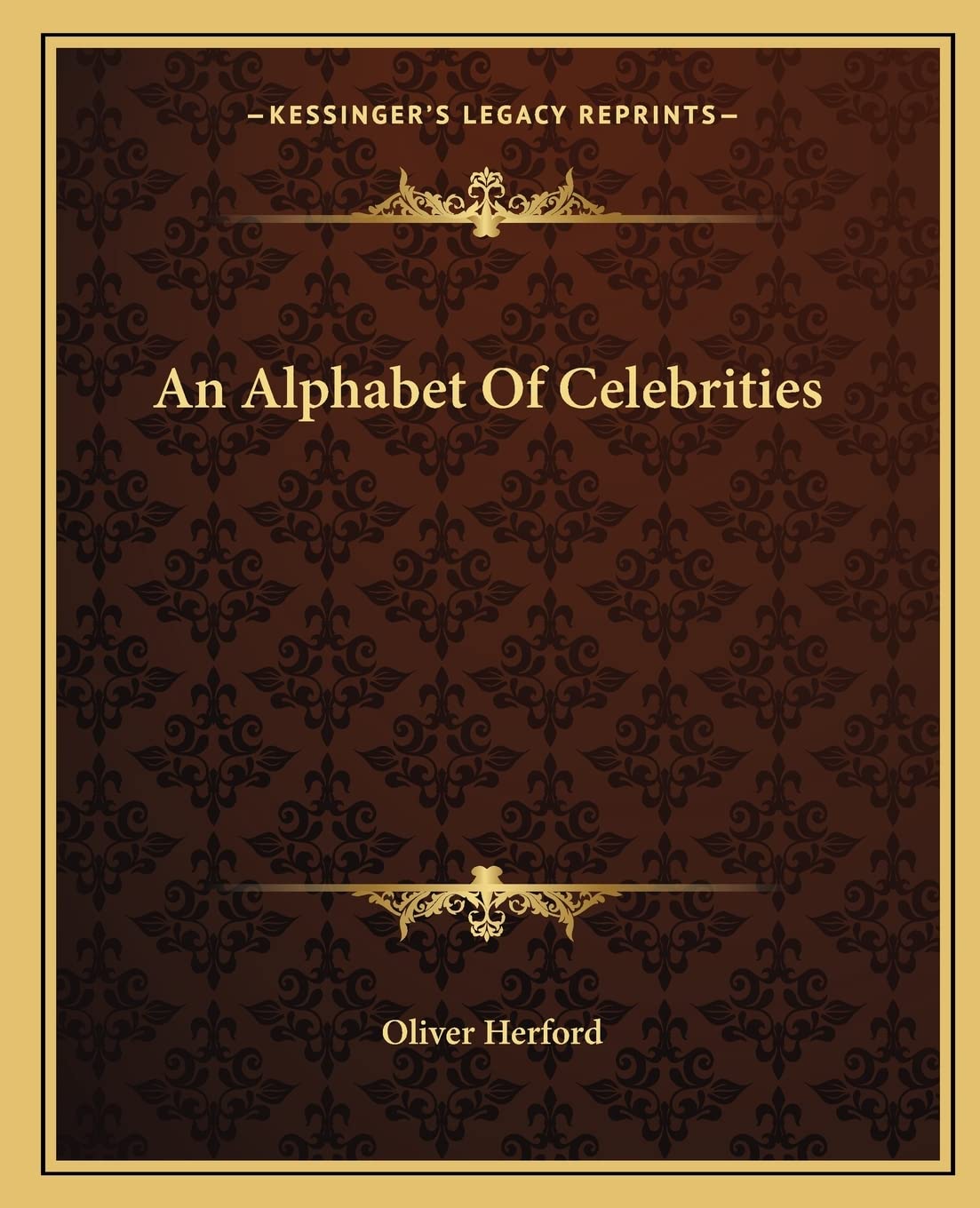 An Alphabet Of Celebrities International