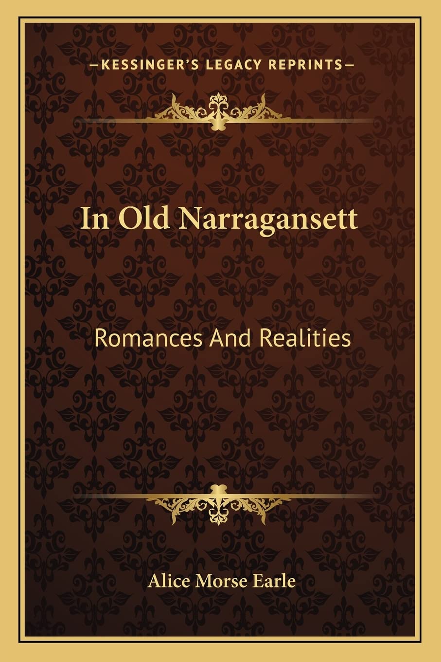 In Old Narragansett: Romances And Realities Contemporary literature