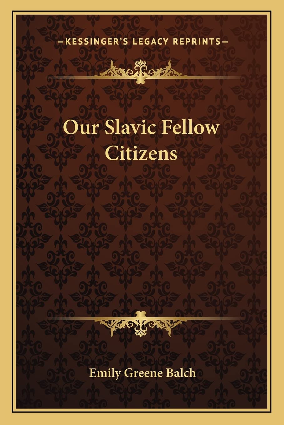 Our Slavic Fellow Citizens General education