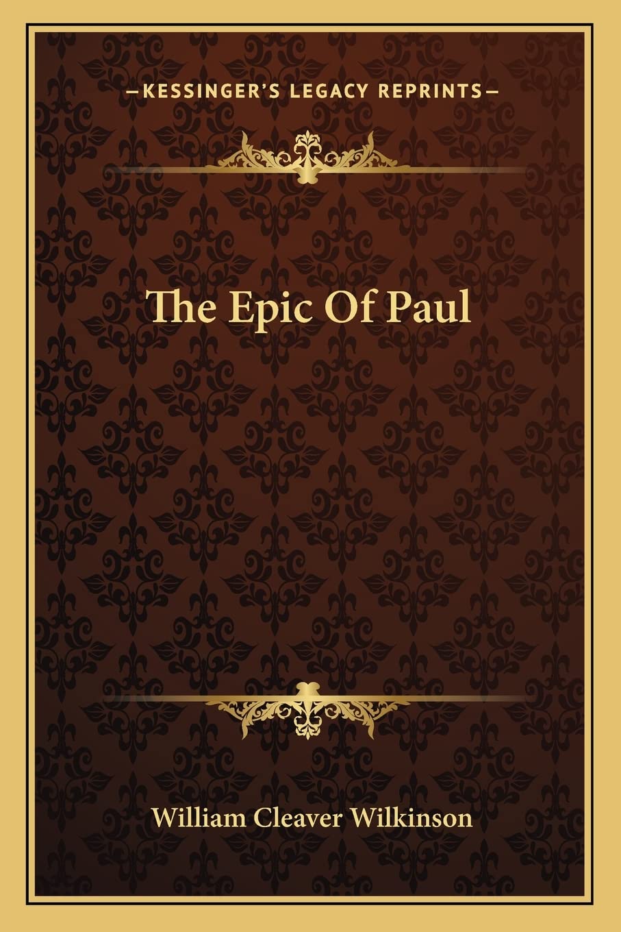 The Epic Of Paul Contemporary literature