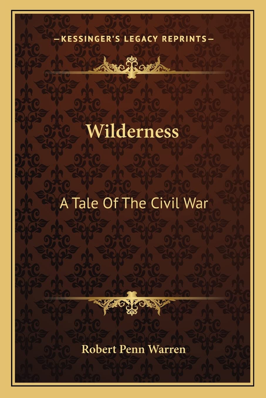 Wilderness: A Tale Of The Civil War Contemporary literature