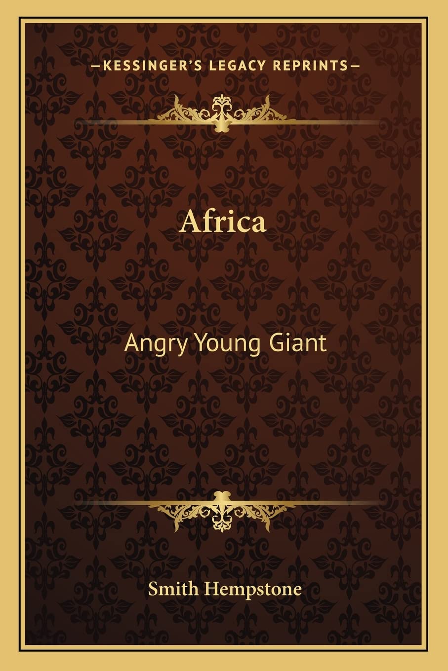 Product Image: Africa: Angry Young Giant