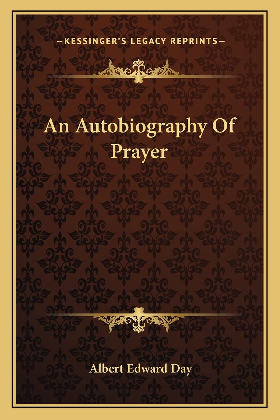 An Autobiography Of Prayer Contemporary literature