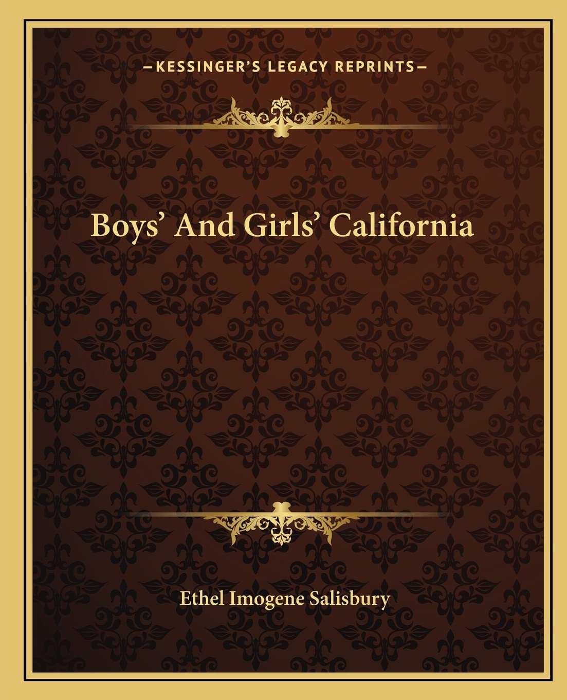 Boys' And Girls' California Contemporary literature