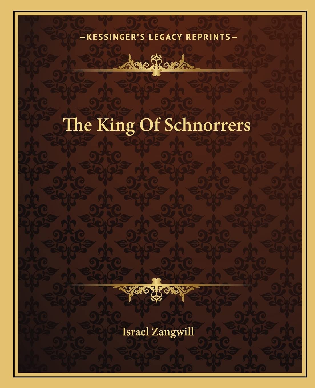 The King Of Schnorrers book