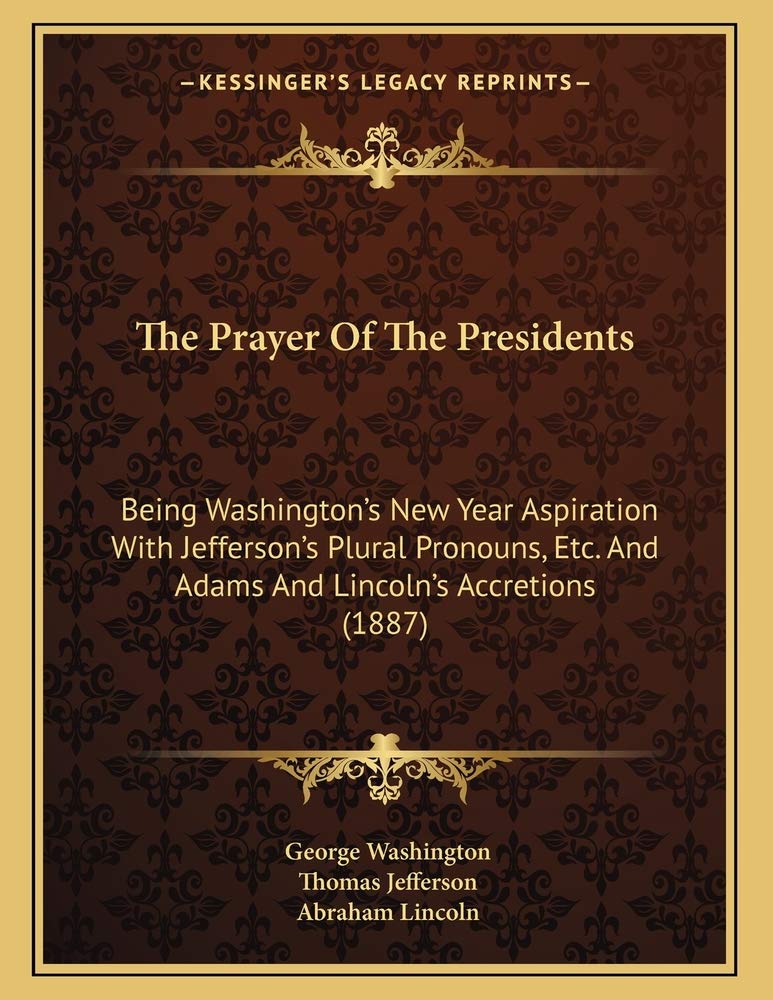 Prayer Of The Presidents book