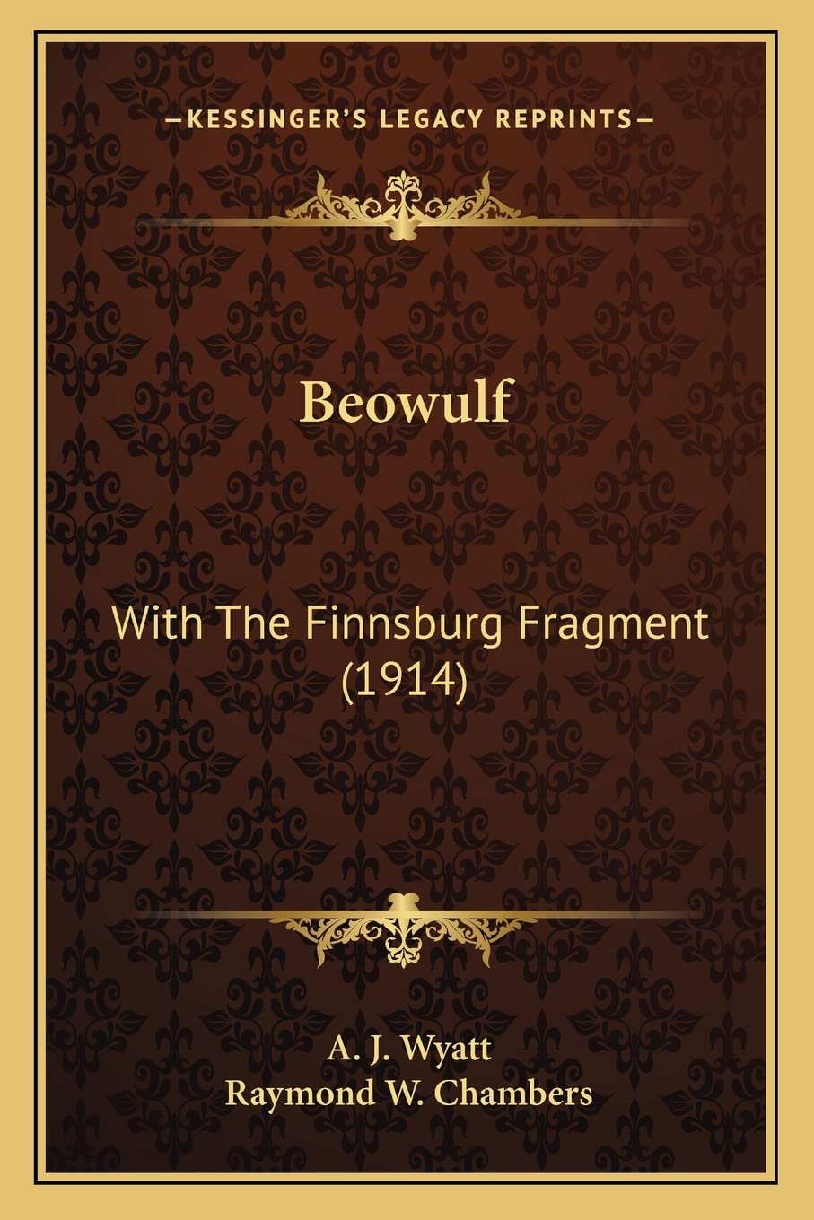 Beowulf: With The Finnsburg Fragment (1914) Poetry