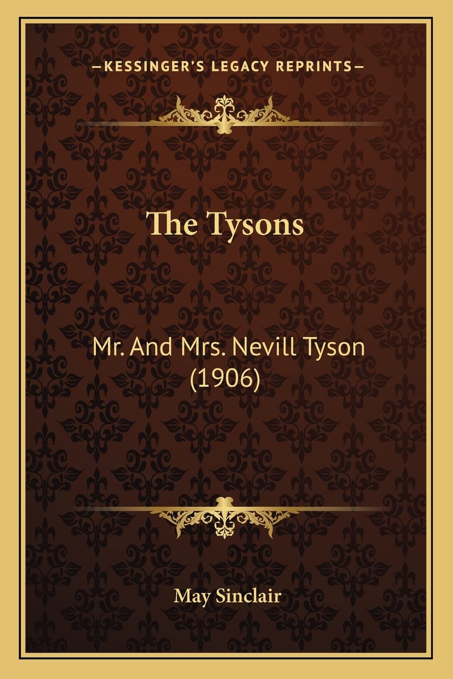 The Tysons: Mr. And Mrs. Nevill Tyson (1906) Social Sciences