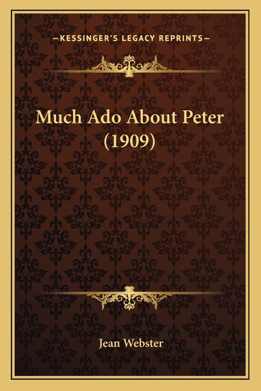 Much Ado About Peter (1909) Contemporary literature