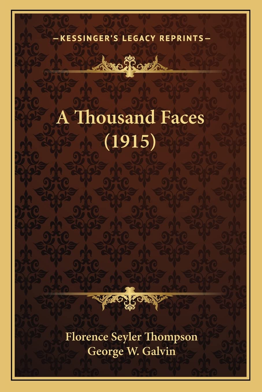 Product Image: A Thousand Faces (1915)