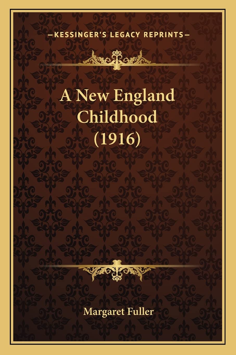 A New England Childhood (1916) Fiction