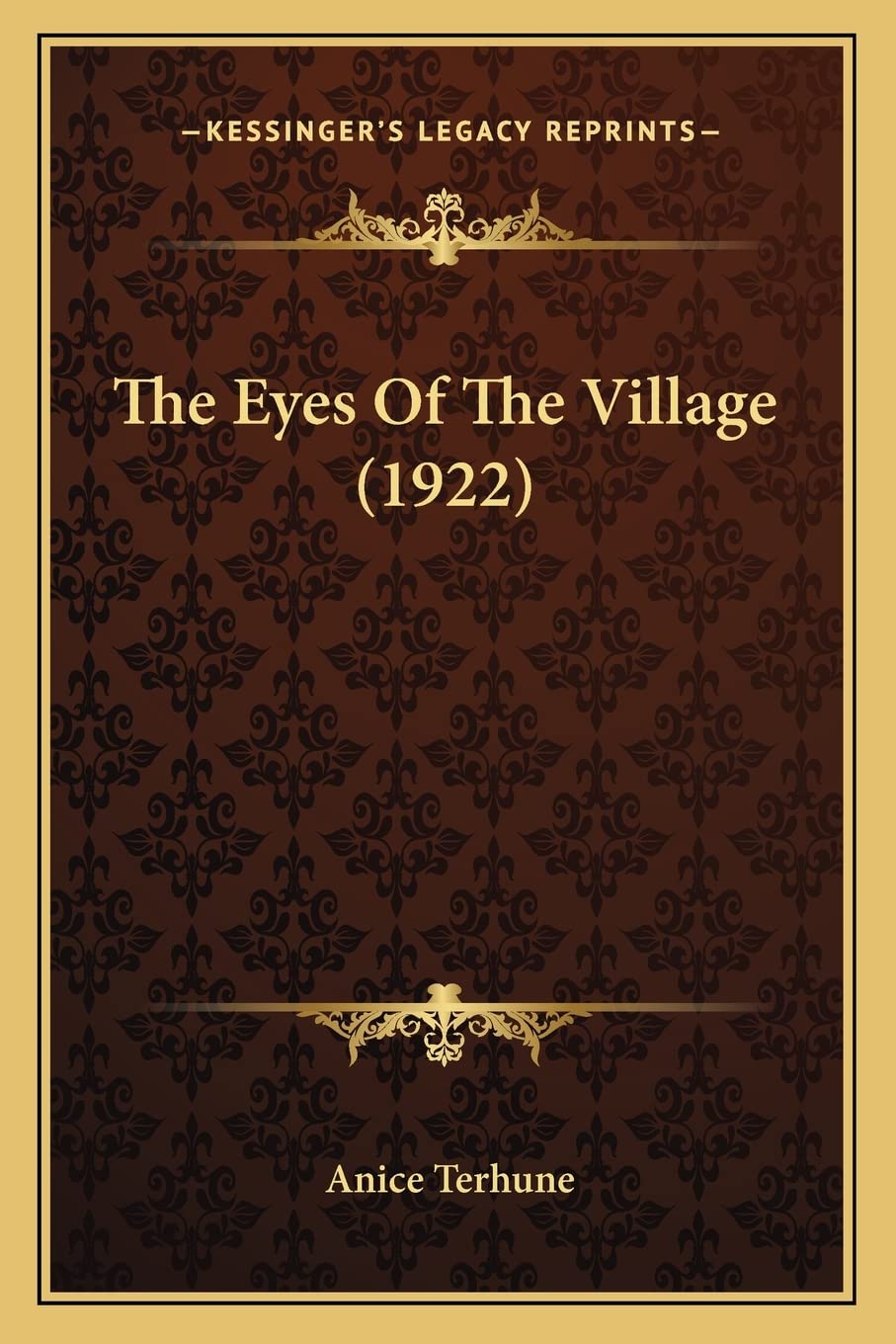 The Eyes Of The Village (1922) Contemporary literature