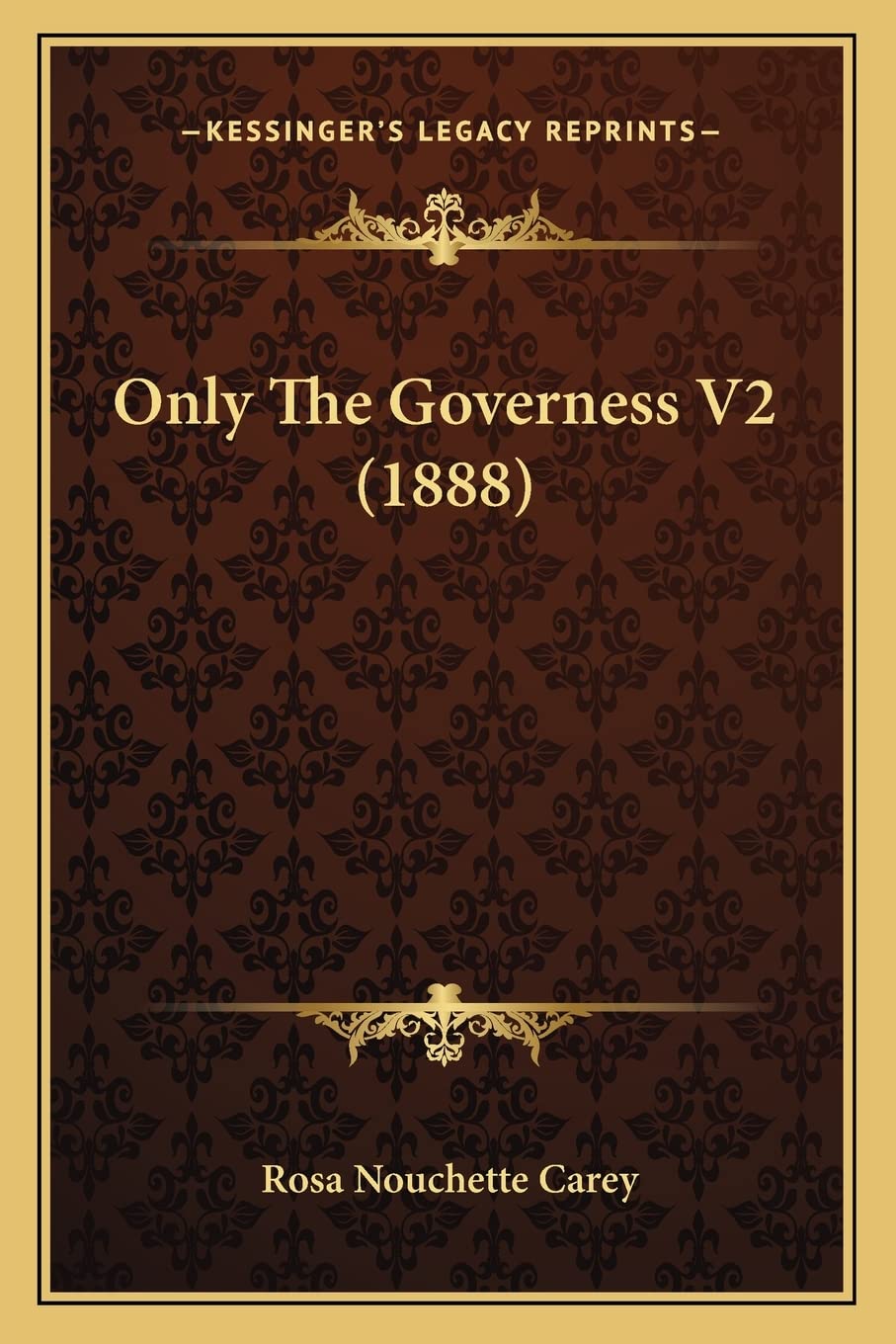 Only The Governess V2 (1888) Contemporary literature