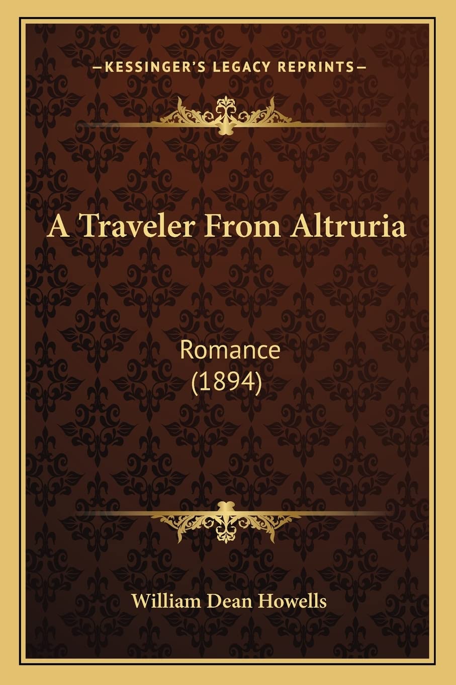 A Traveler From Altruria: Romance (1894) Contemporary literature
