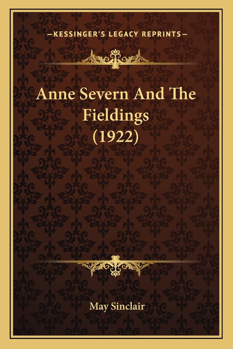 Anne Severn And The Fieldings (1922) Contemporary literature