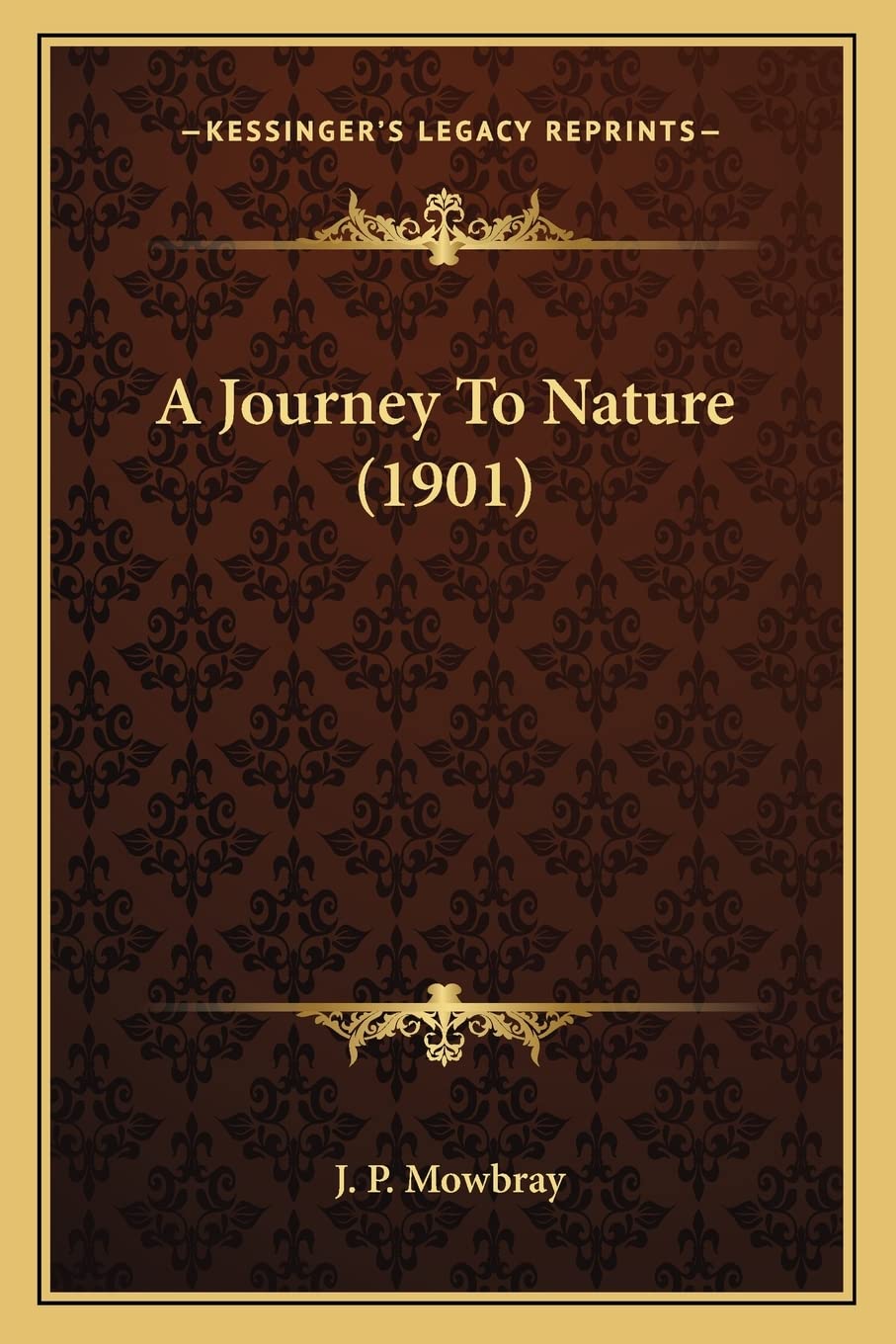 A Journey To Nature (1901) Contemporary literature