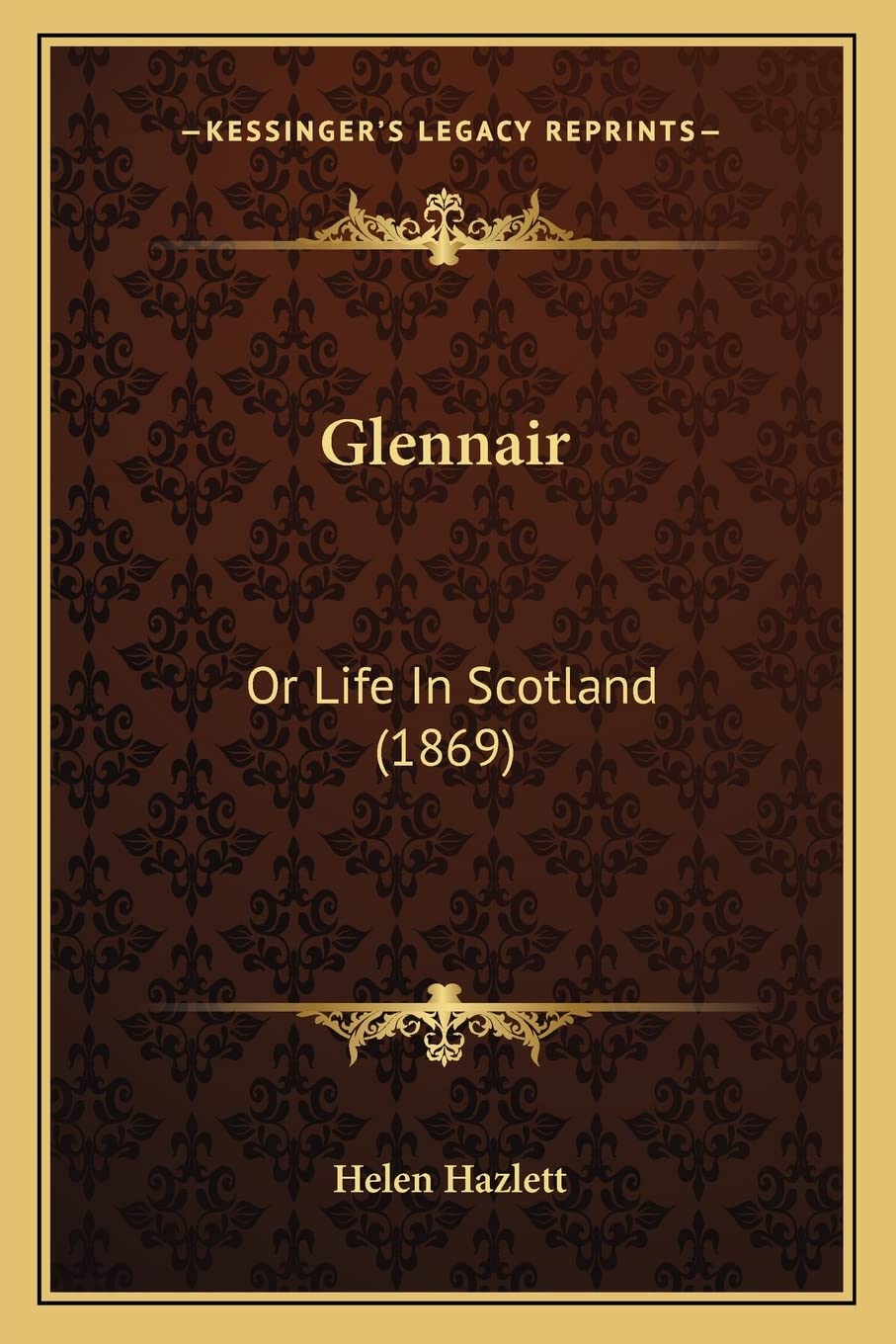 Glennair: Or Life In Scotland (1869) Contemporary literature