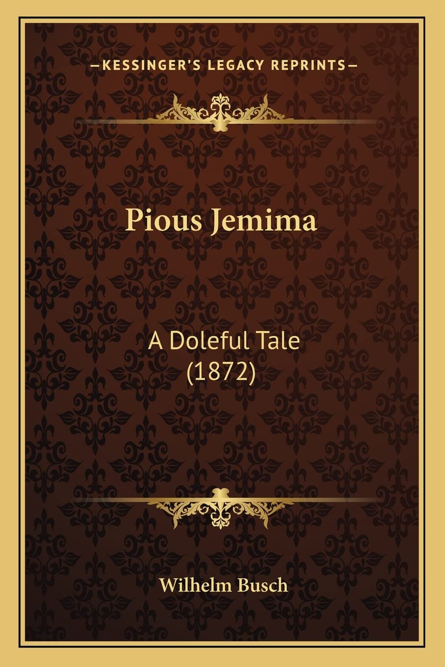 Product Image: Pious Jemima: A Doleful Tale (1872)