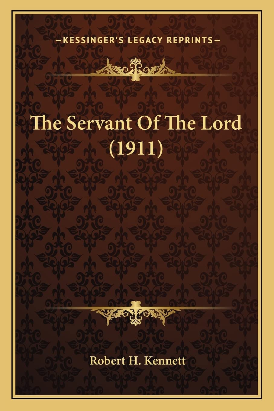 The Servant Of The Lord (1911) Contemporary literature