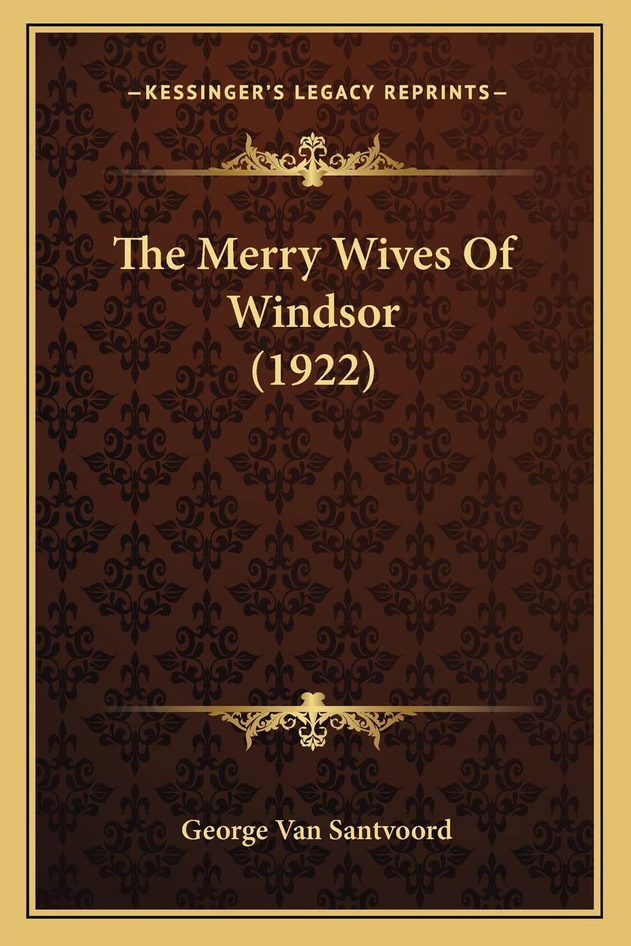 The Merry Wives Of Windsor (1922) Drama