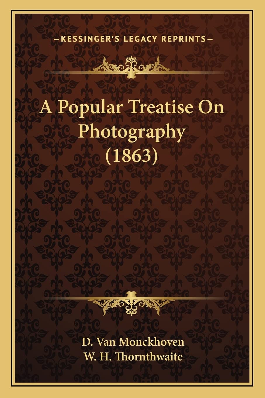 A Popular Treatise On Photography (1863) Contemporary literature