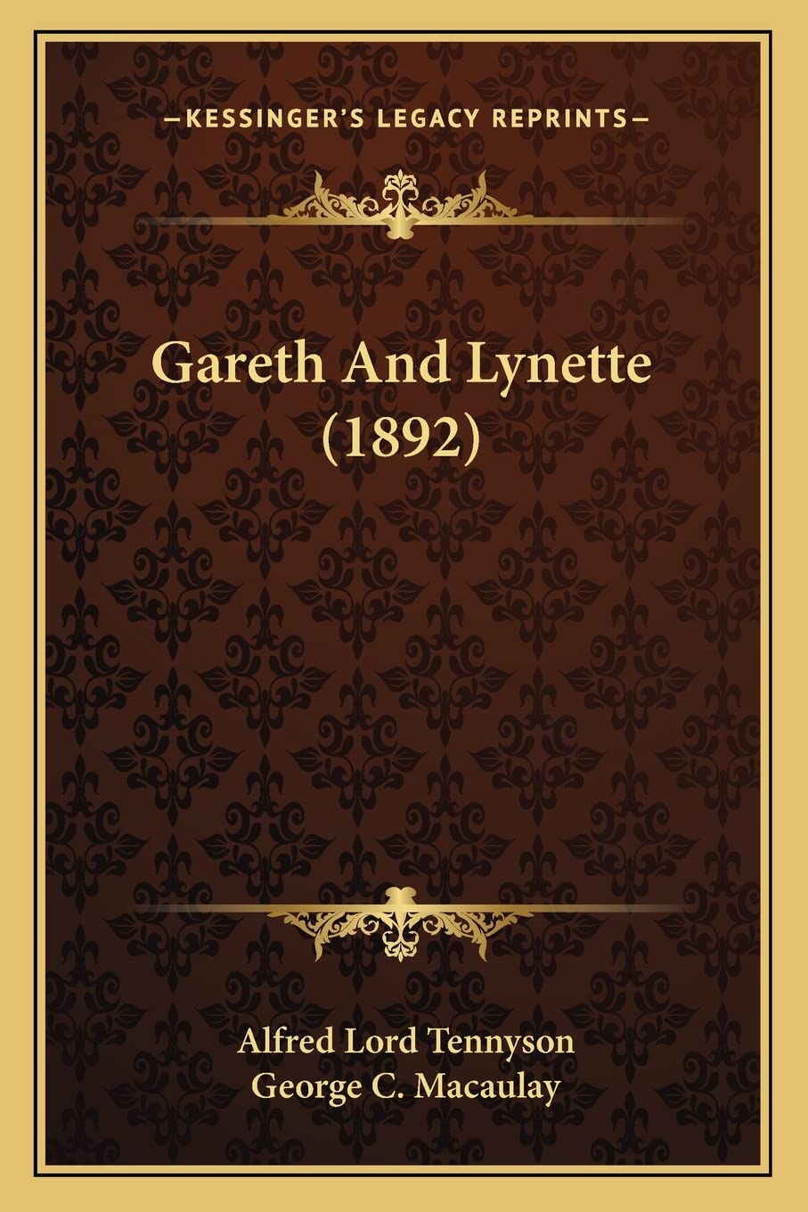 Gareth and Lynette (1892) Contemporary literature