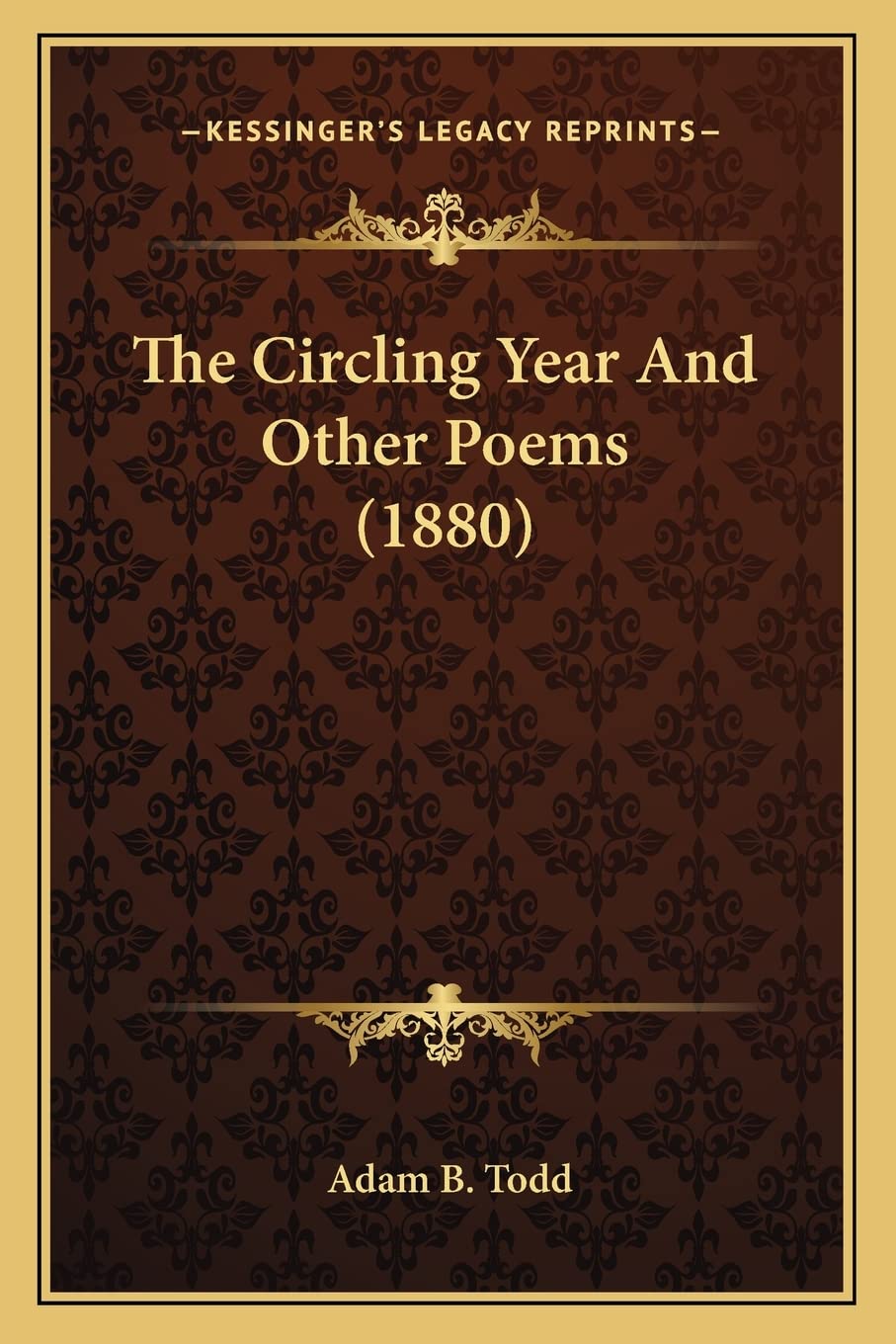 The Circling Year And Other Poems (1880) Poetry