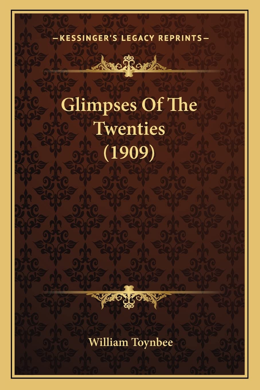 Glimpses Of The Twenties (1909) Contemporary literature