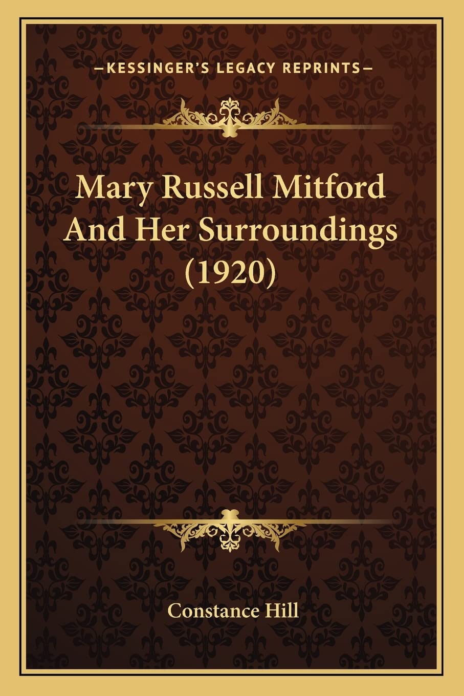 Mary Russell Mitford And Her Surroundings (1920) International