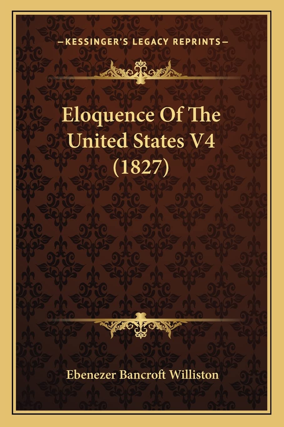 Eloquence Of The United States V4 (1827) International