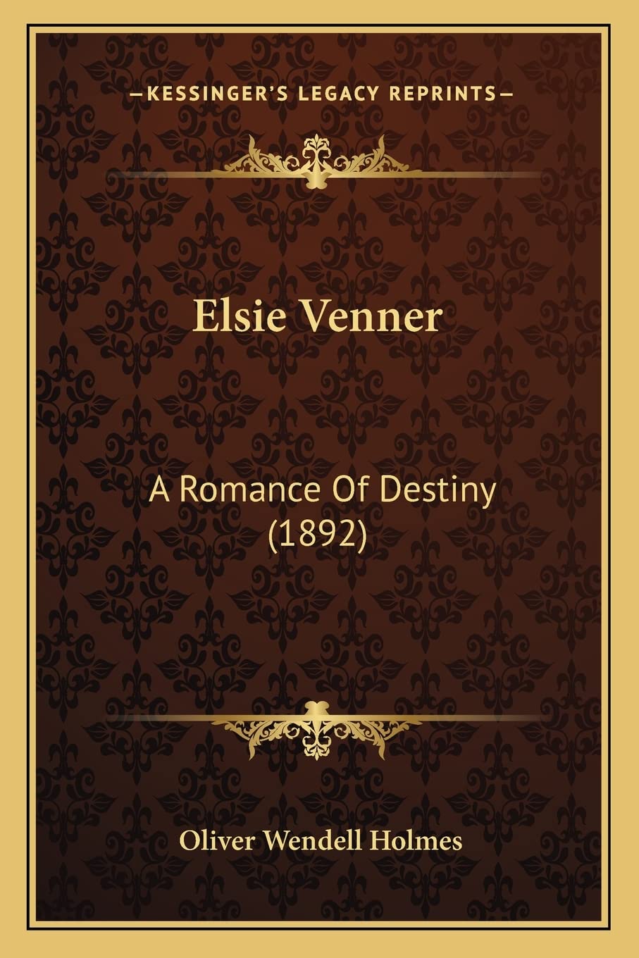 Elsie Venner: A Romance Of Destiny (1892) Drama