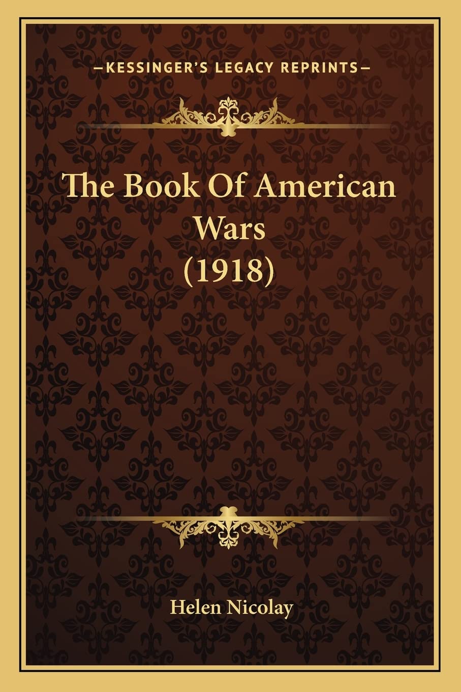 The Book Of American Wars (1918) Contemporary literature