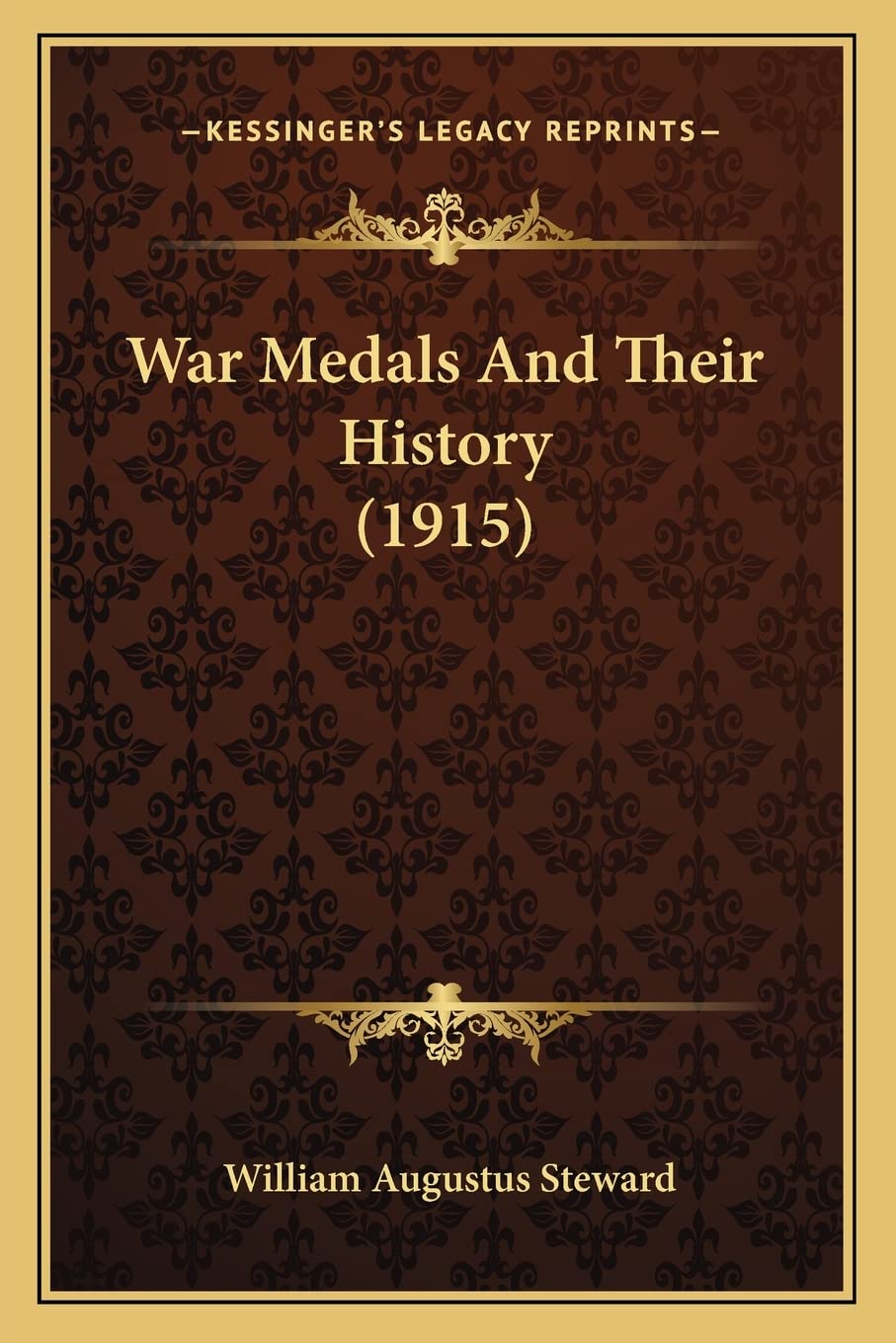 War Medals And Their History (1915) Contemporary literature