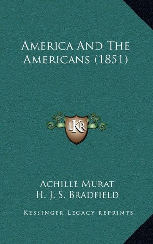 America And The Americans (1851) Contemporary literature
