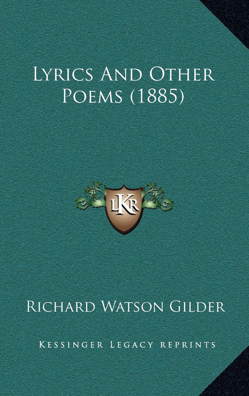 Lyrics And Other Poems (1885) Contemporary literature