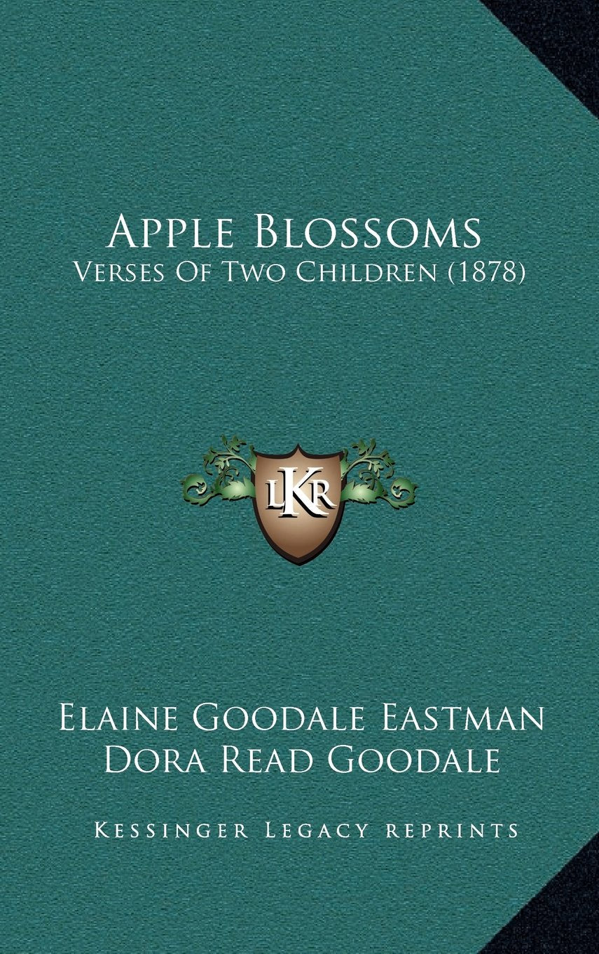 Apple Blossoms: Verses Of Two Children (1878) Contemporary literature